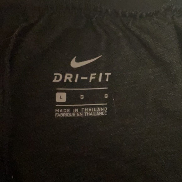 Girls Nike Black/Gray Athletic shorts - Picture 3 of 4